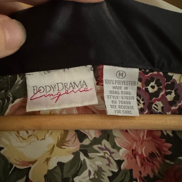 Floral Kimono Robe - Picture 2 of 4